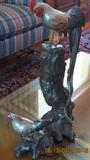 bronze statue