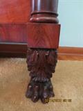 1800s oak with claw feet