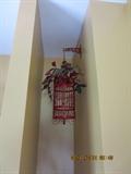 red bird cage