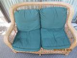 2 loveseats with cushions