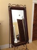Mirror with stand