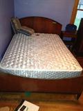 Mahagany Bedroom Set with night-stand, chest and dresser with mirror