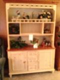 French Country "Set-Back" White and Maple in color