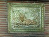 Copper and Tin Lion Art