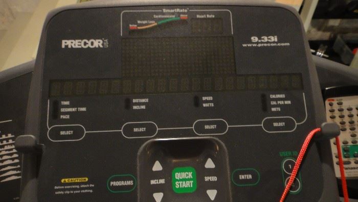 Precor Treadmill model 9.33i