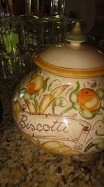 Biscotti Jar