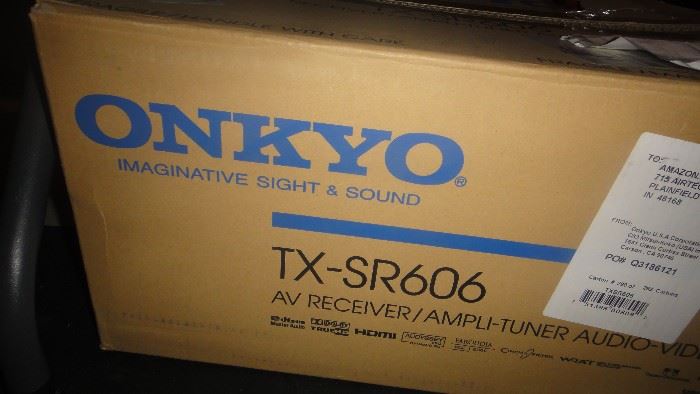 Onkyo, TX-SR606,  New in box