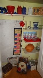 4th of July Serving and party pieces 