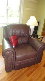Leather Recliner 