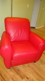 Leather Recliner, 