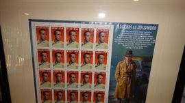 Humphrey Bogart Uncut stamps, Legends of Hollywood, 