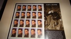 James Cagney Stamps, Uncut edition, Legends of Hollywood,