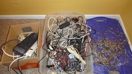Electronics Cords/Wires, Speaker Wires, Power Bars 