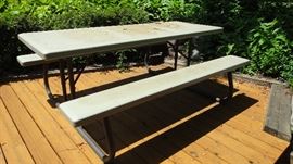 Lifetime plastic picnic table
