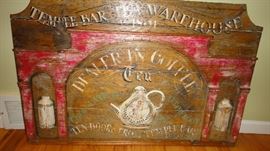 Vintage Tea House Sign