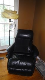 Hancock and Moore leather recliner