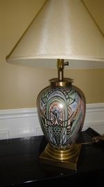 Fredrick Cooper Peacock Lamp