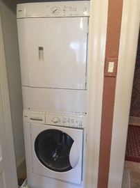 Stackable washer and dryer.  $650