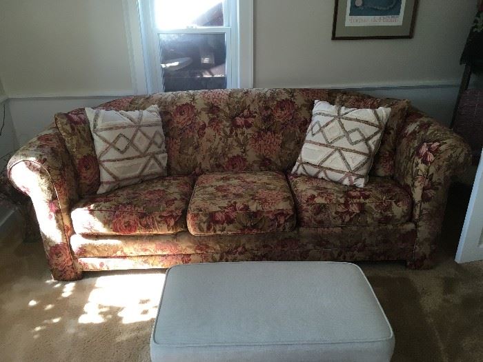 Bauhaus couch from the early 1980s.  Some cushion wear but the frame of this couch is amazing.  