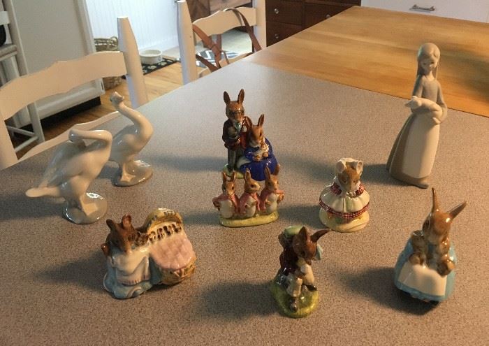 Lots of great (some vintage) collectibles...Lladro, Royal Doulton and much more!