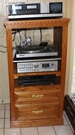 JVC turntable and receiver, all working