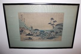 Woodblock print