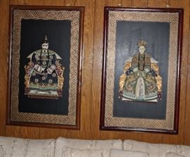 Large emperor and empress pictures