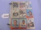 vintage sports cards, vintage football cards, 1970's Football Cards