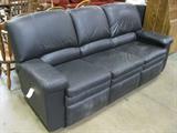 Black Leather Couch