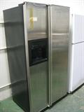 GE Stainless Refrigerator freezer