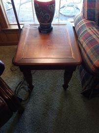 2 End Tables with drawer 23" x 27" x 21.5"
