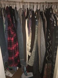 Lots of clothes