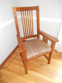  Mission Style, Prairie Style Arm chair for dining table set