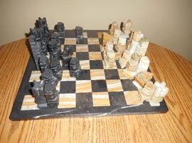 Onyx chess set