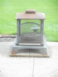 outdoor fire place 