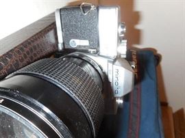 Minolta SR T 101 35mm camera with  quality lens