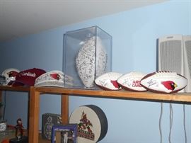 Arizona Cardinals autographed items