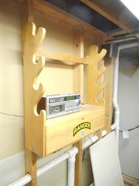 Outdoorsman  sportsmans  equipment rack