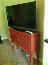 Small Cabinet with 42" Sony Bravia Flat Screen TV