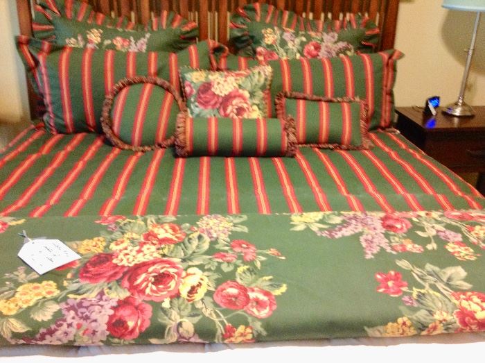 King Comforter Set (10 pieces) Reversible