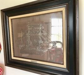 Franklin Mint Sterling Ship