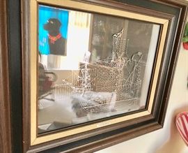 Franklin Mint Sterling Silver ship