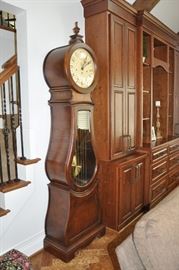 Howard Miller grandfather clock; priced to sell for $900