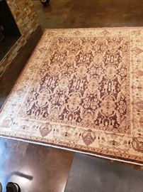 Hagopian Birmingham purchased light brown and gold wool oriental rug; original price $4,000; available for $2,000