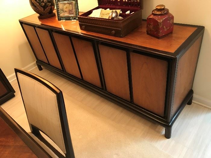 John Stuart Danish designer mid century mahogany buffet - $ 475.00