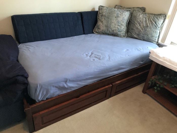 Day Bed with storage drawers underneath $ 260.00