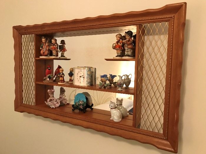Mirrored display shelf $ 70.00