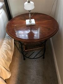 Round End Table $ 50.00
