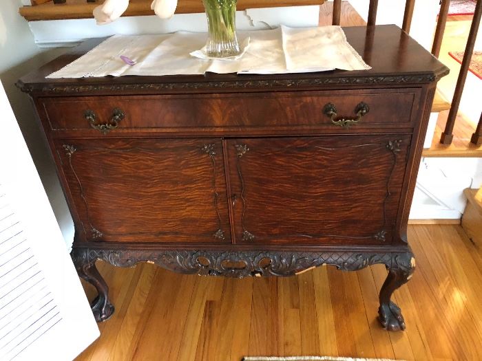 Antique chest, matches the buffet