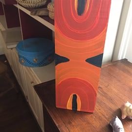 Exterior of the collage art box.